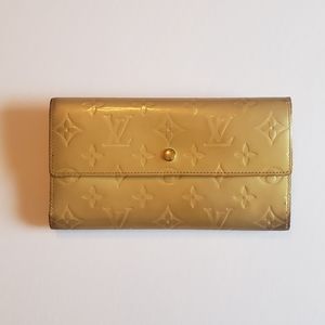 Louis Vuitton Vernis Sarah Long Wallet